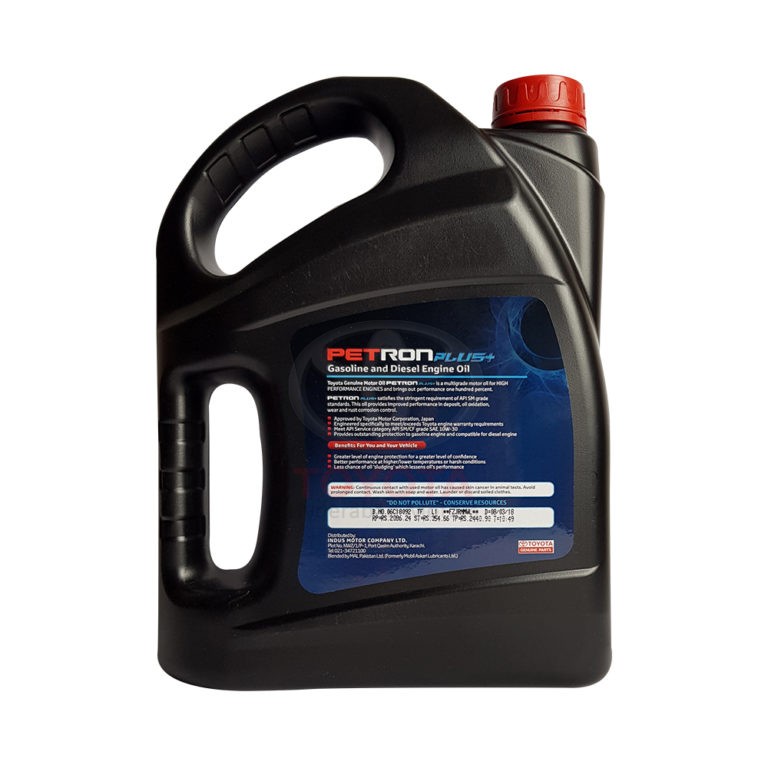 PETRON PLUS + Gasoline and Diesel Engine Oil 4 Litre Toyota Hyderabad